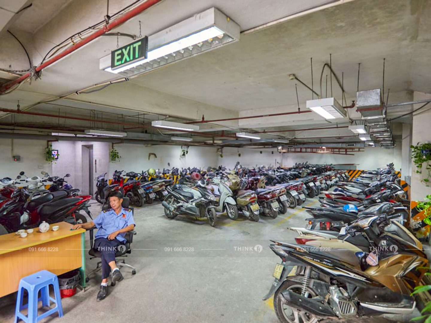 Hầm để xe toà nhà Newtatco Building