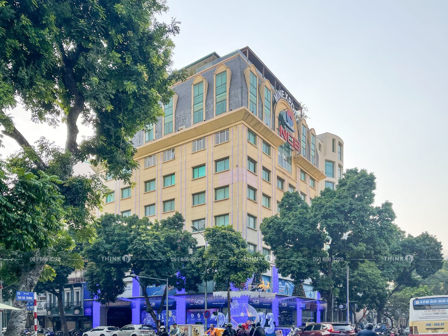 Mặt ngoài toà Minexport Tower