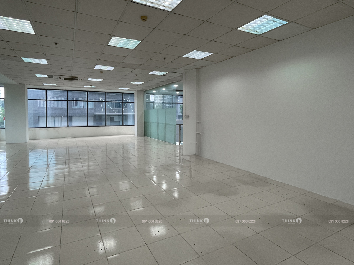 Diện tích cho thuê điển hình 3A Building Duy Tân
