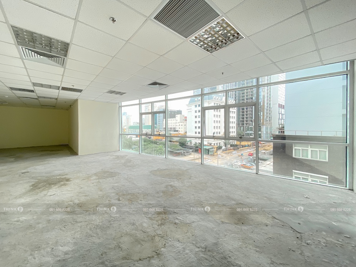 Diện tích cho thuê điển hình Detech Tower Tôn Thất Thuyết