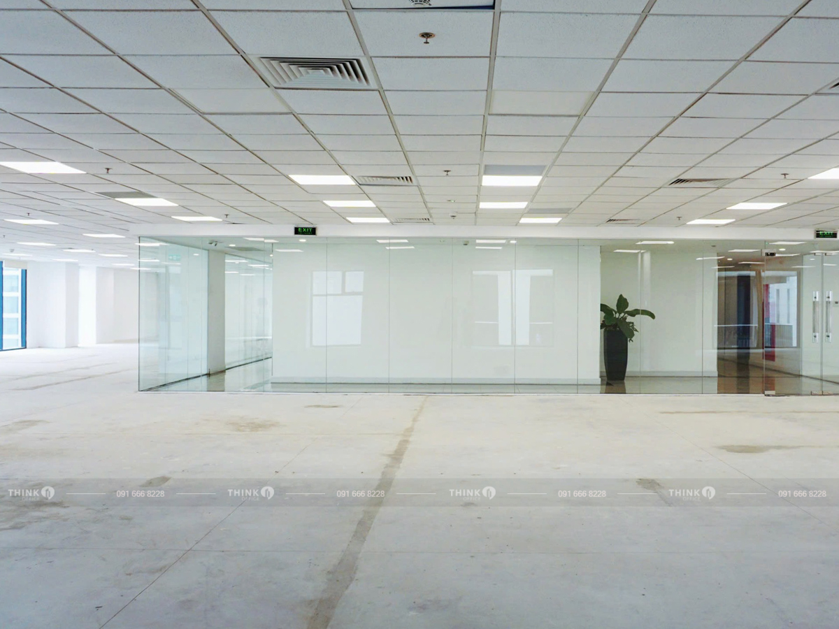 Diện tích cho thuê điển hình IDMC Duy Tân Building