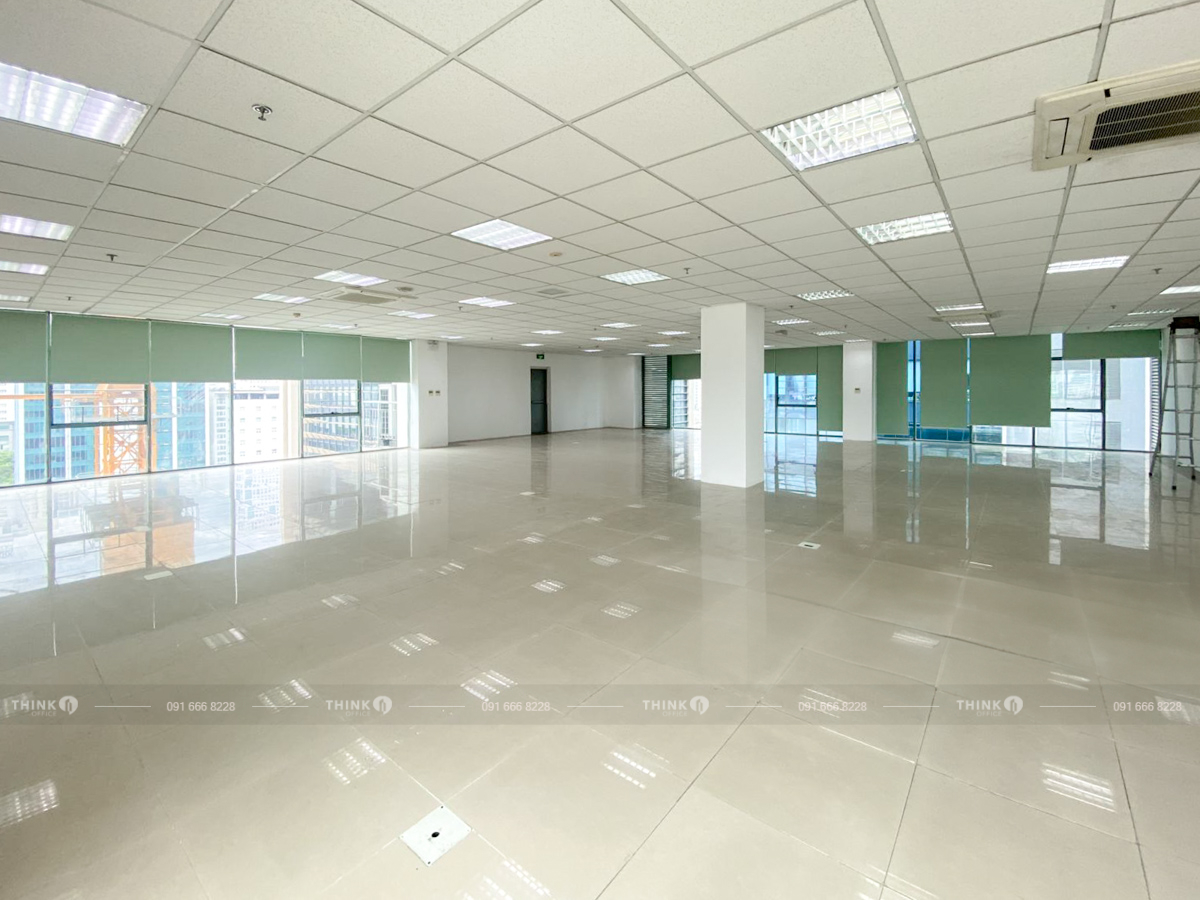 Diện tích cho thuê điển hình Mitec Tower Dương Đình Nghệ