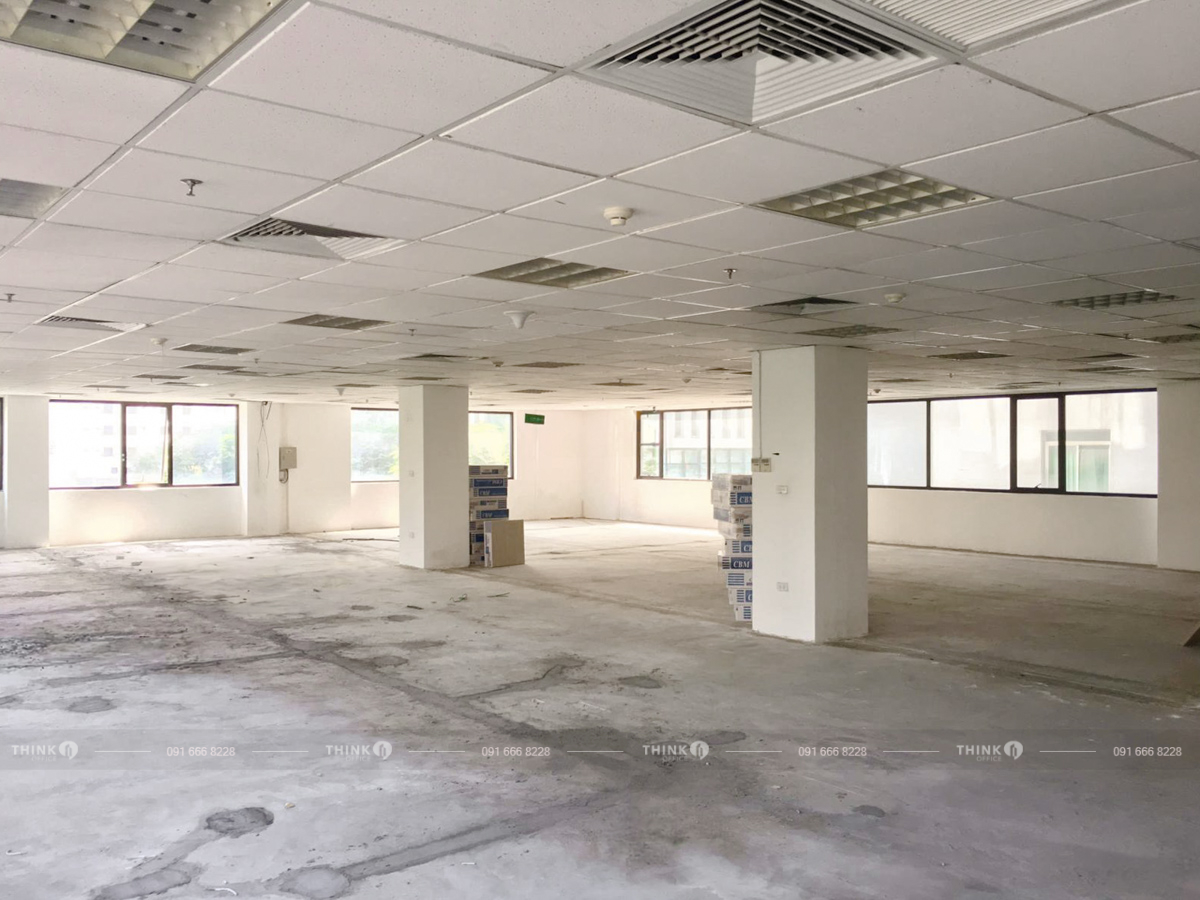 Diện tích cho thuê điển hình toà nhà 3D Creative Center
