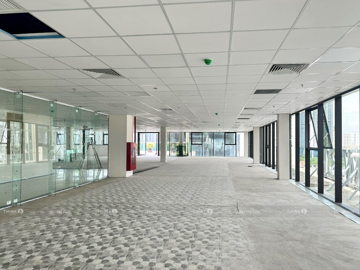Diện tích cho thuê điển hình toà nhà CIC Tower