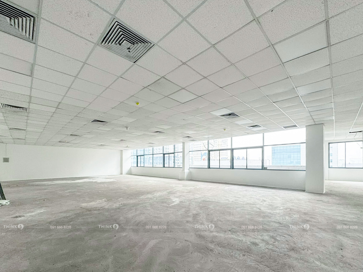 Diện tích cho thuê điển hình toà nhà IDMC Mỹ Đình Building