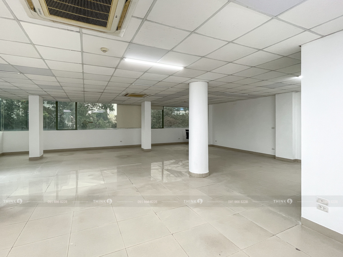 Diện tích cho thuê toà nhà 141 Hoàng Quốc Việt
