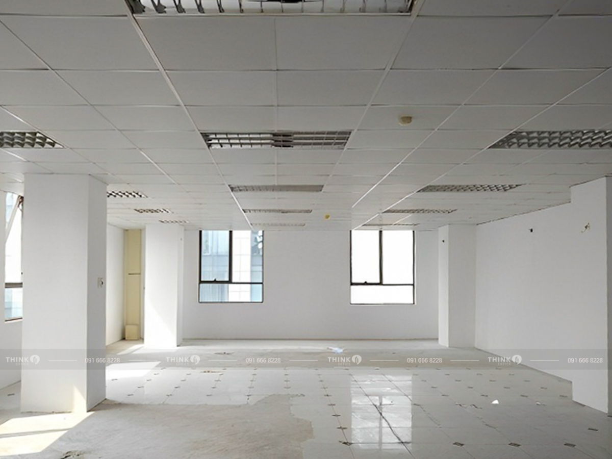 Diện tích cho thuê toà nhà Hoàng Linh Building Duy Tân
