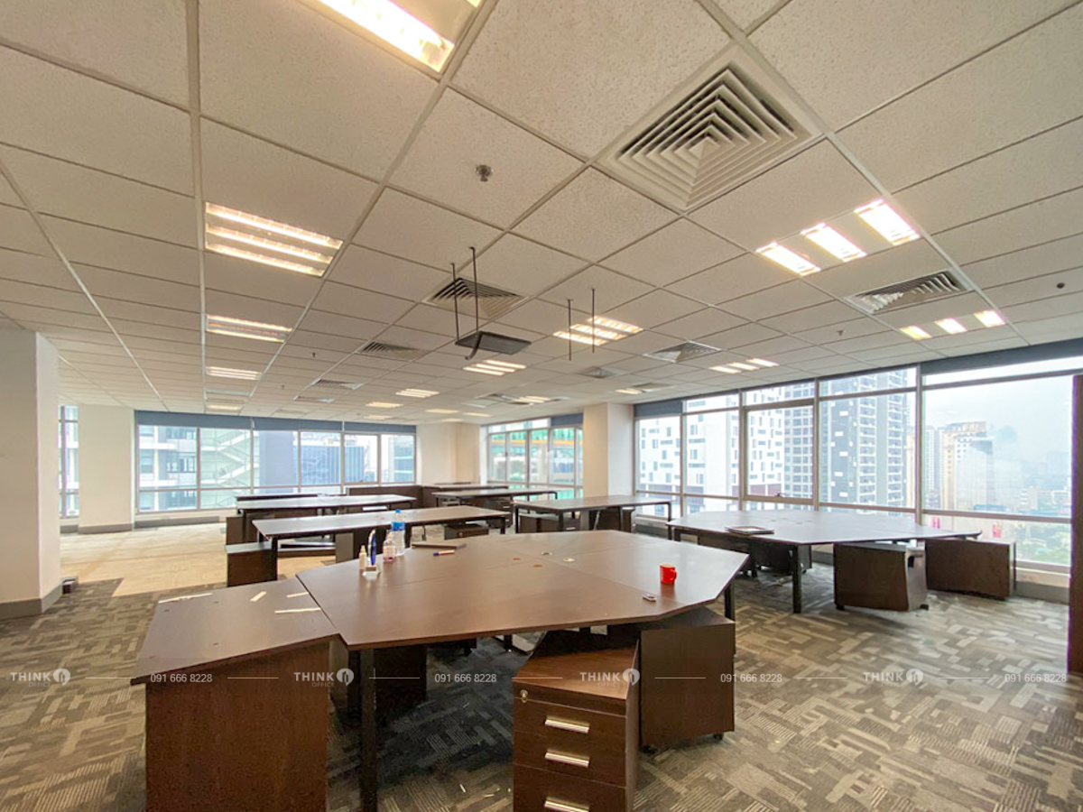 Diện tích cho thuê toà nhà IC Building Duy Tân