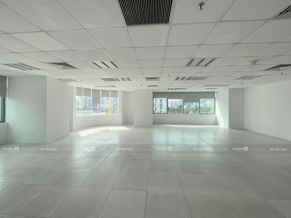 Diện tích điển hình cho thuê Star Tower Dương Đình Nghệ