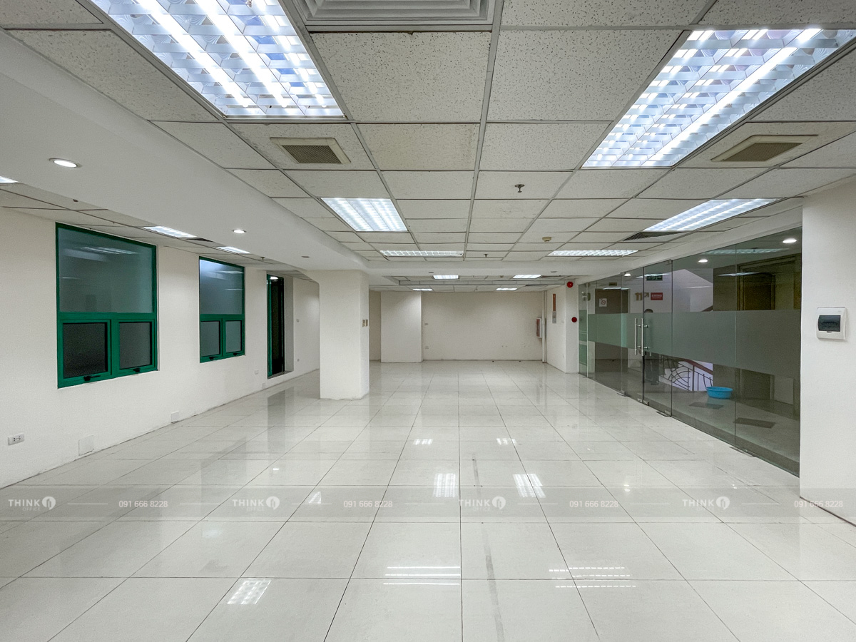 Diện tích văn phòng cho thuê điển hình toà nhà King Building