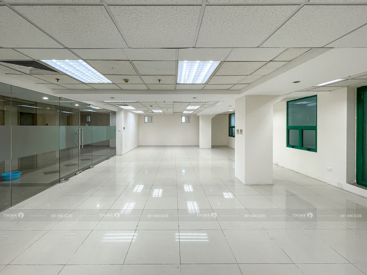 Diện tích văn phòng điển hình cho thuê toà nhà King Building