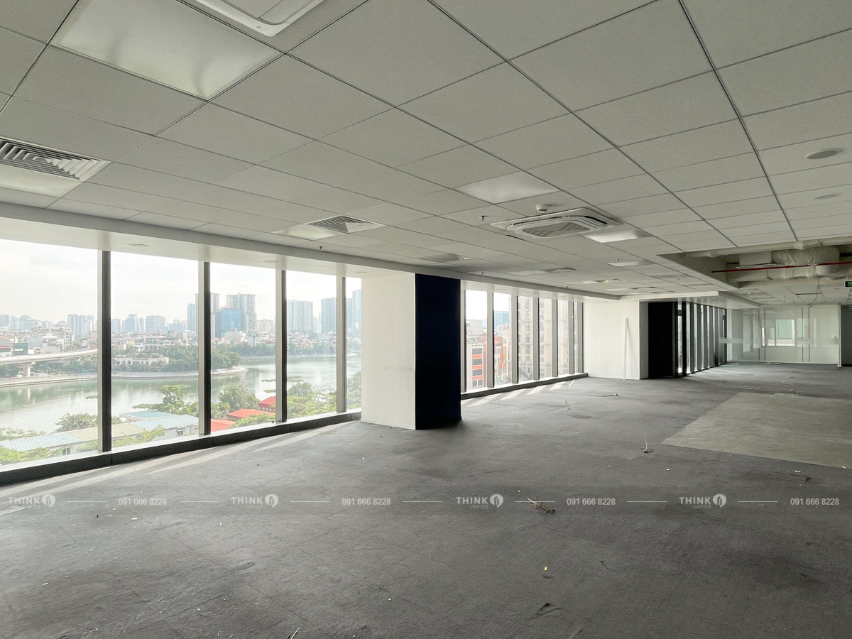 Diện tích văn phòng điển hình cho thuê toà nhà Peakview Tower