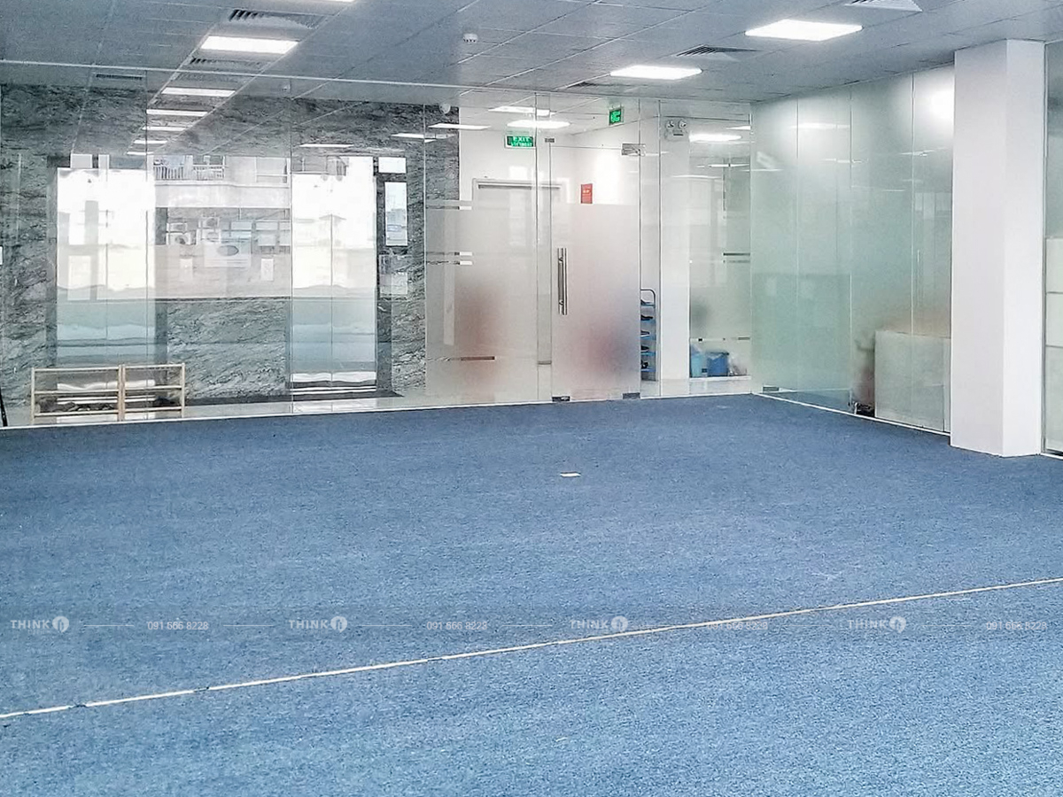 Diện tích văn phòng trống cho thuê điển hình D Office