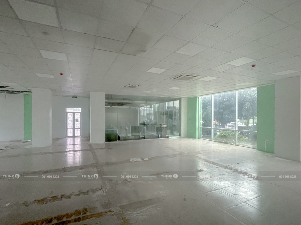 Diện tích văn phòng trống cho thuê điển hình Toà nhà Hội nhà báo Việt Nam Dương Đình Nghệ