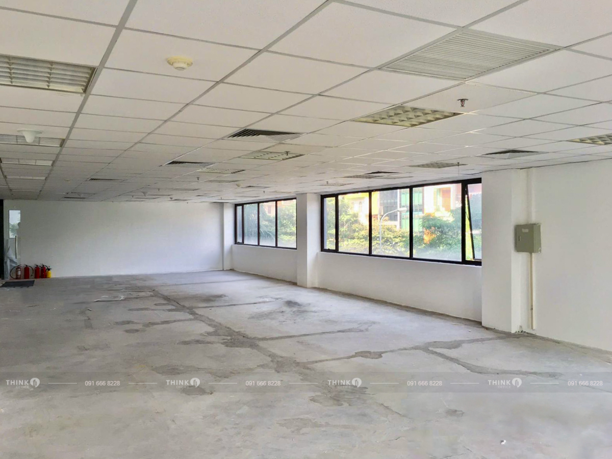 Diện tích văn phòng trống toà nhà 3D Creative Center Duy Tân