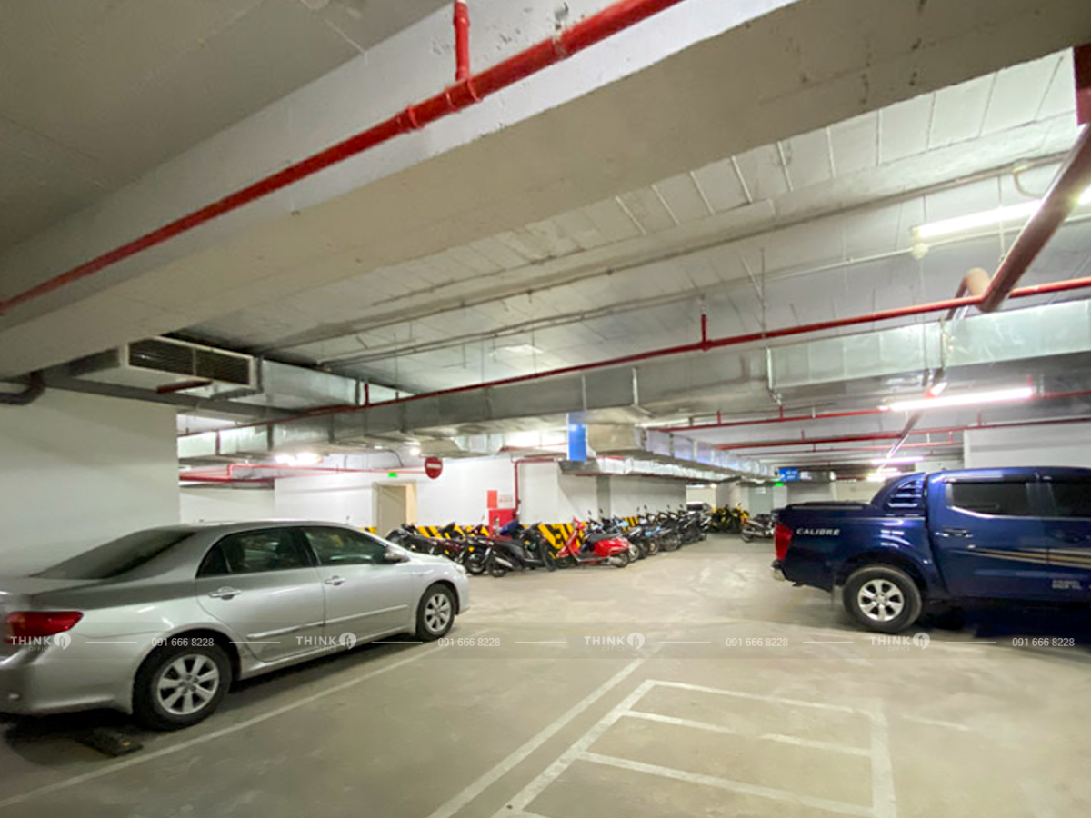 Hầm để xe toà nhà AZ Lâm Viên Complex