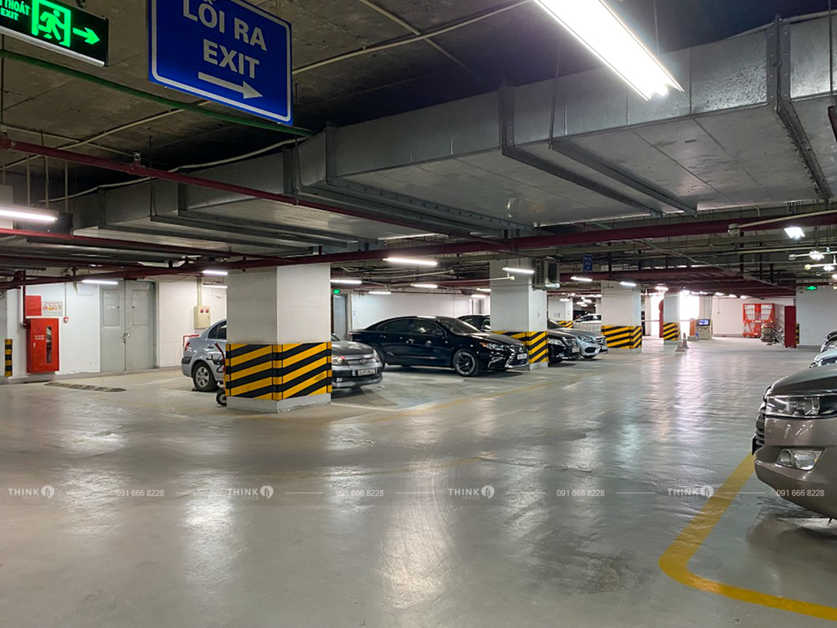 Hầm để xe toà nhà Cục Tần Số