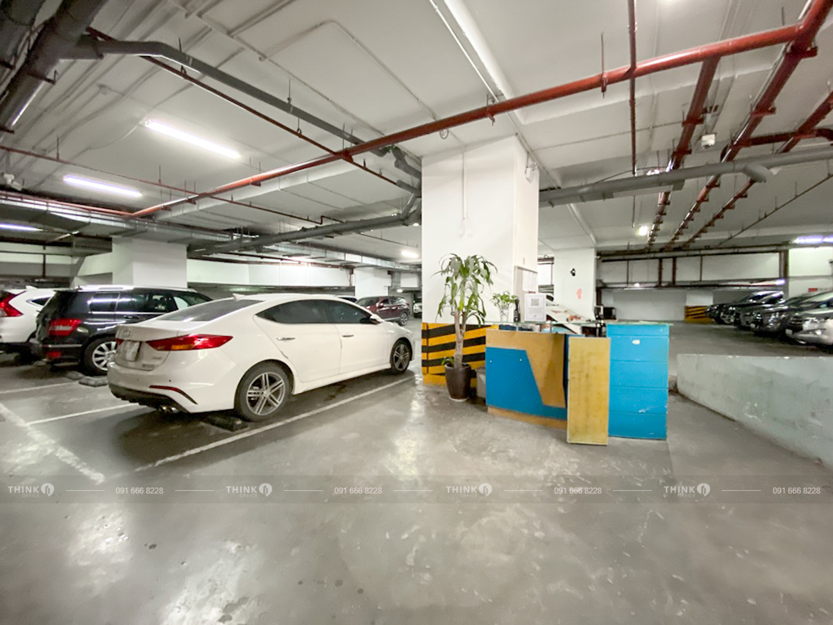 Hầm để xe toà nhà Detech Tower Tôn Thất Thuyết