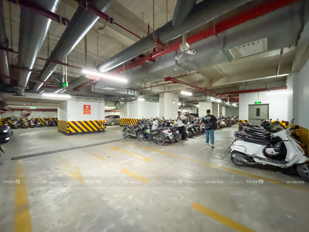 Hầm để xe toà nhà GP Invest Building