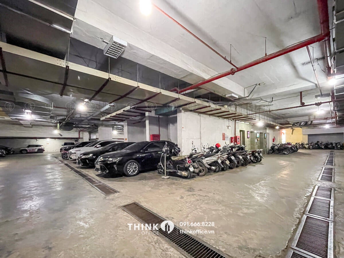Hầm để xe toà nhà HCMCC Tower