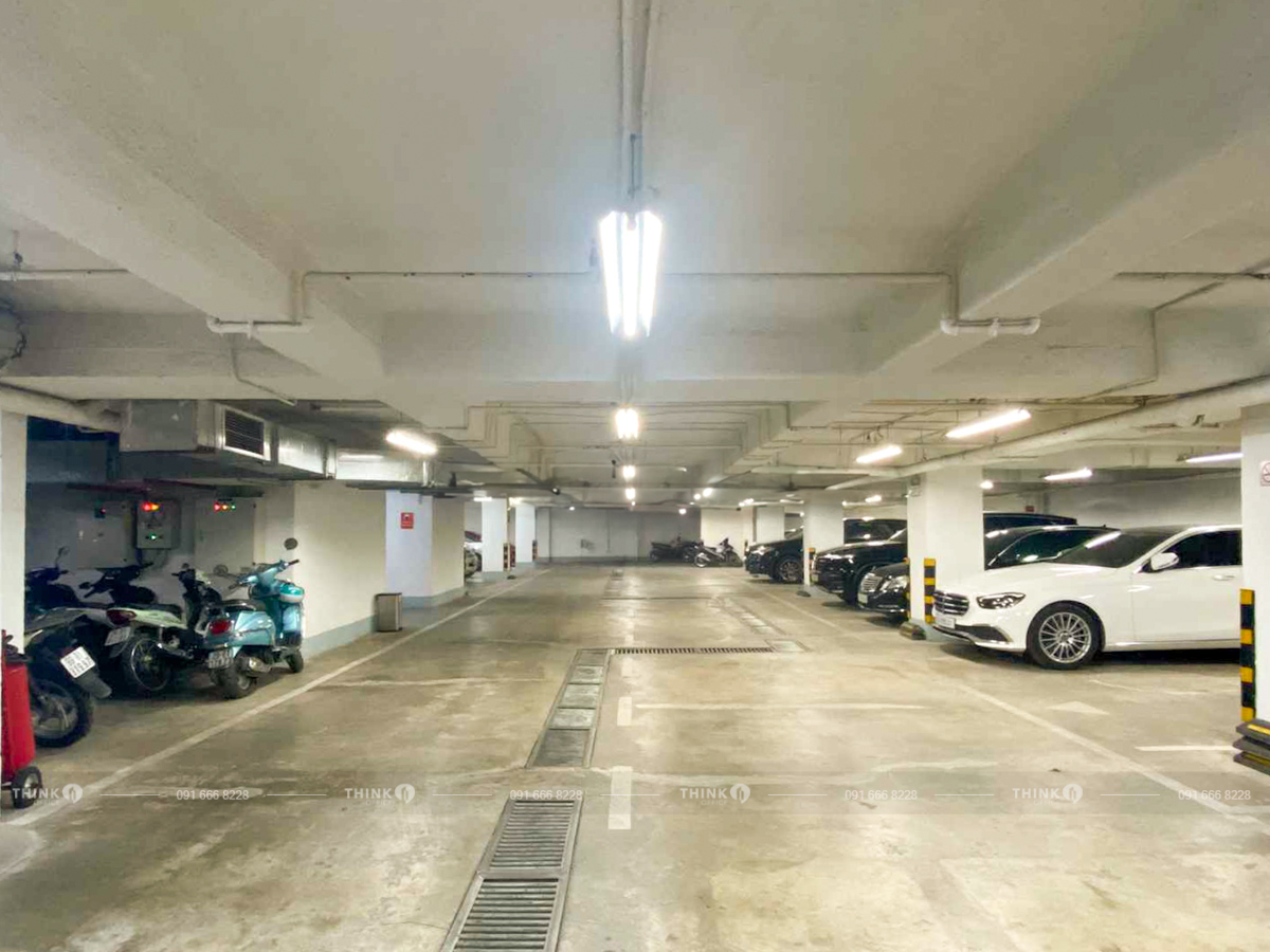 Hầm để xe toà nhà IC Building Duy Tân