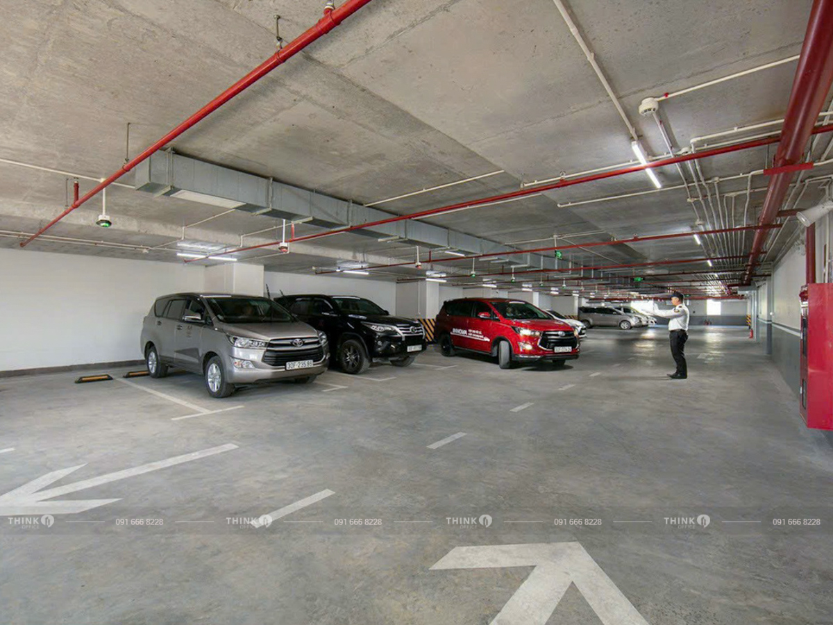 Hầm để xe toà nhà IDMC Mỹ Đình Building