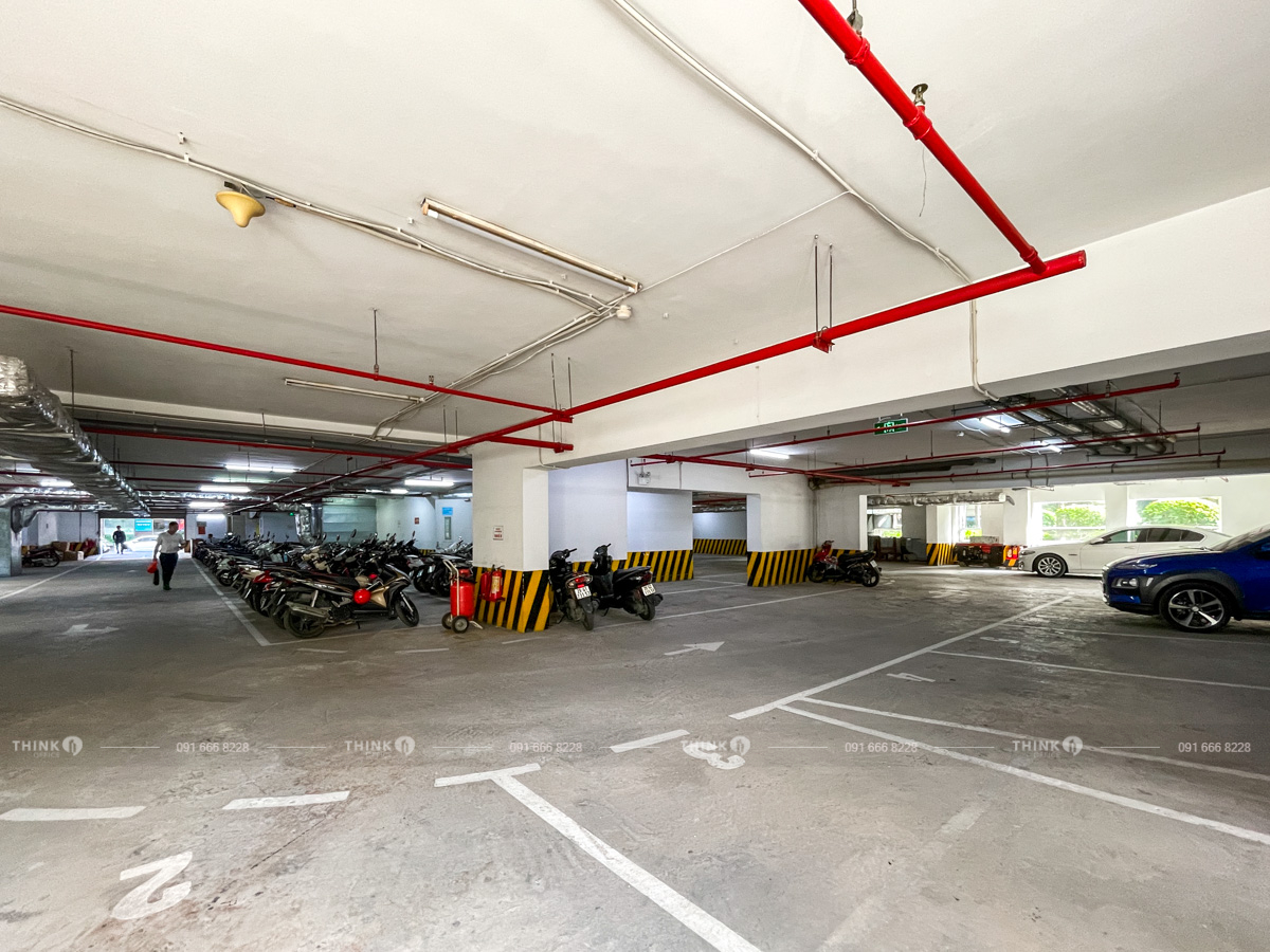 Hầm để xe toà nhà Sudico Tower