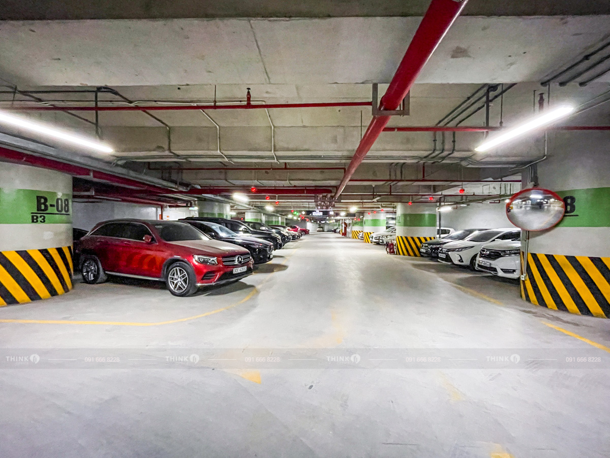 Hầm để xe toà nhà Sun Grand City