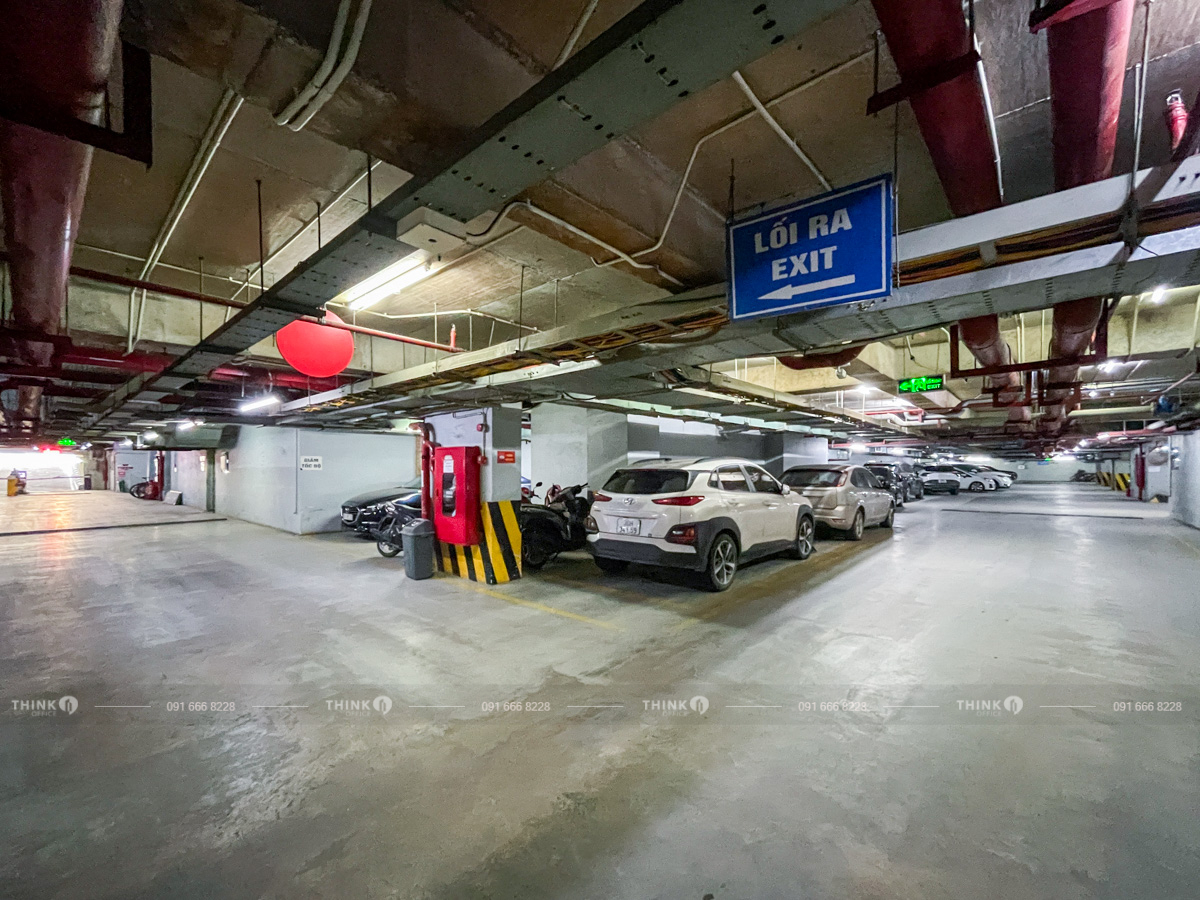 Hầm để xe toà nhà Sun Square