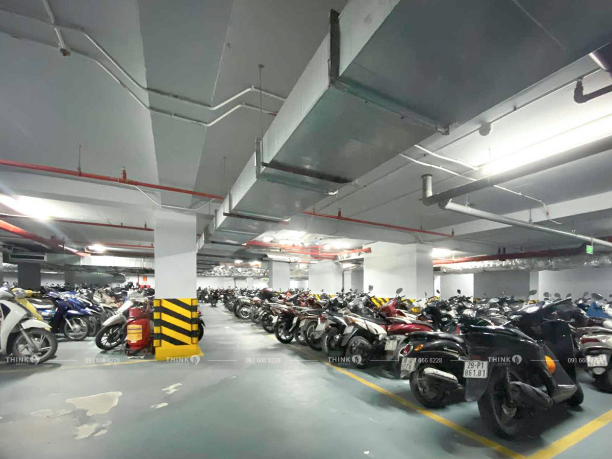 Hầm để xe toà nhà VNCC Building