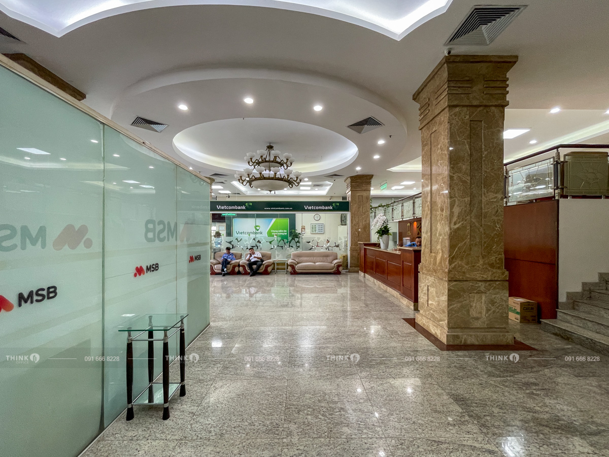 Khu vực sảnh King Building Chùa Bộc
