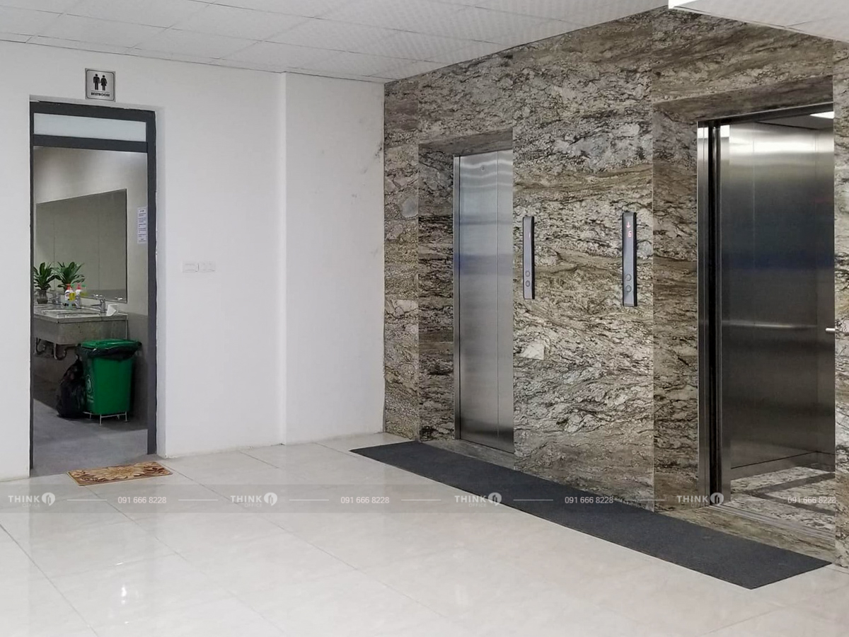 Khu vực sảnh thang máy D Office