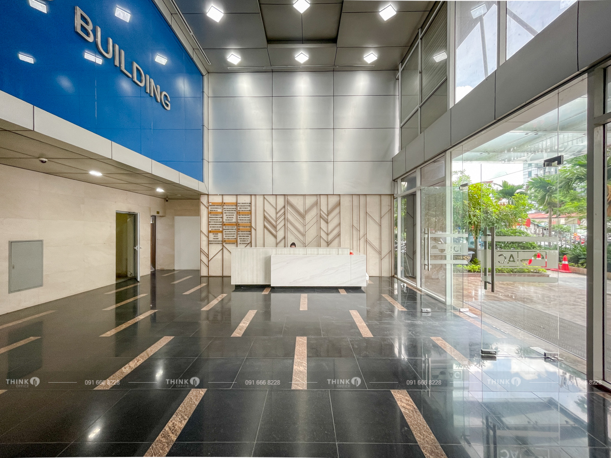 Khu vực sảnh toà nhà AC Building Duy Tân