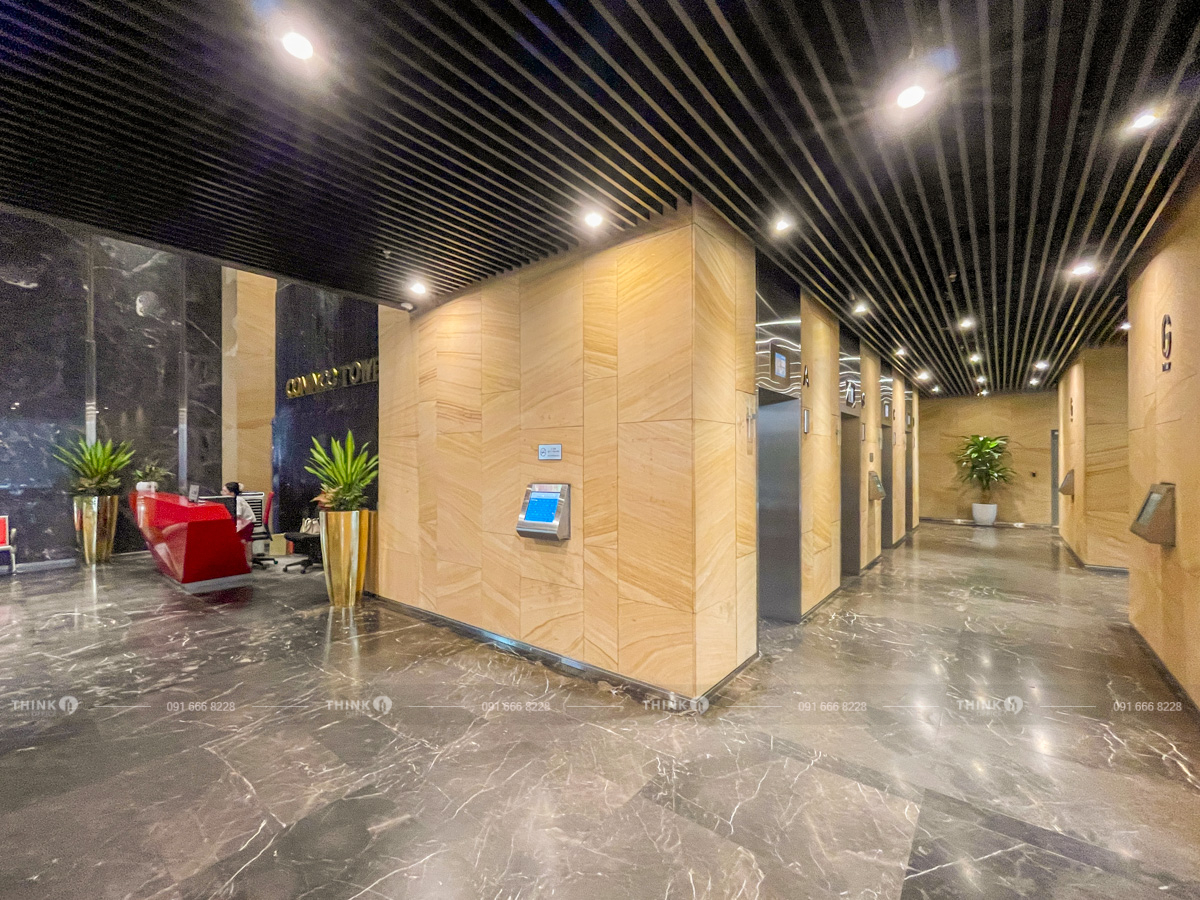 Khu vực sảnh toà nhà Coninco Tower