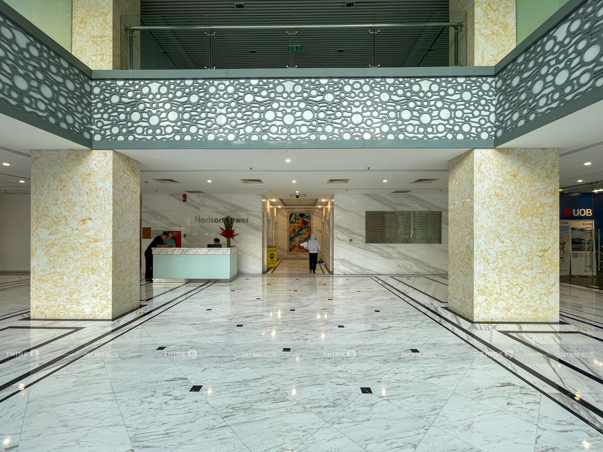 Khu vực sảnh toà nhà Horison Tower