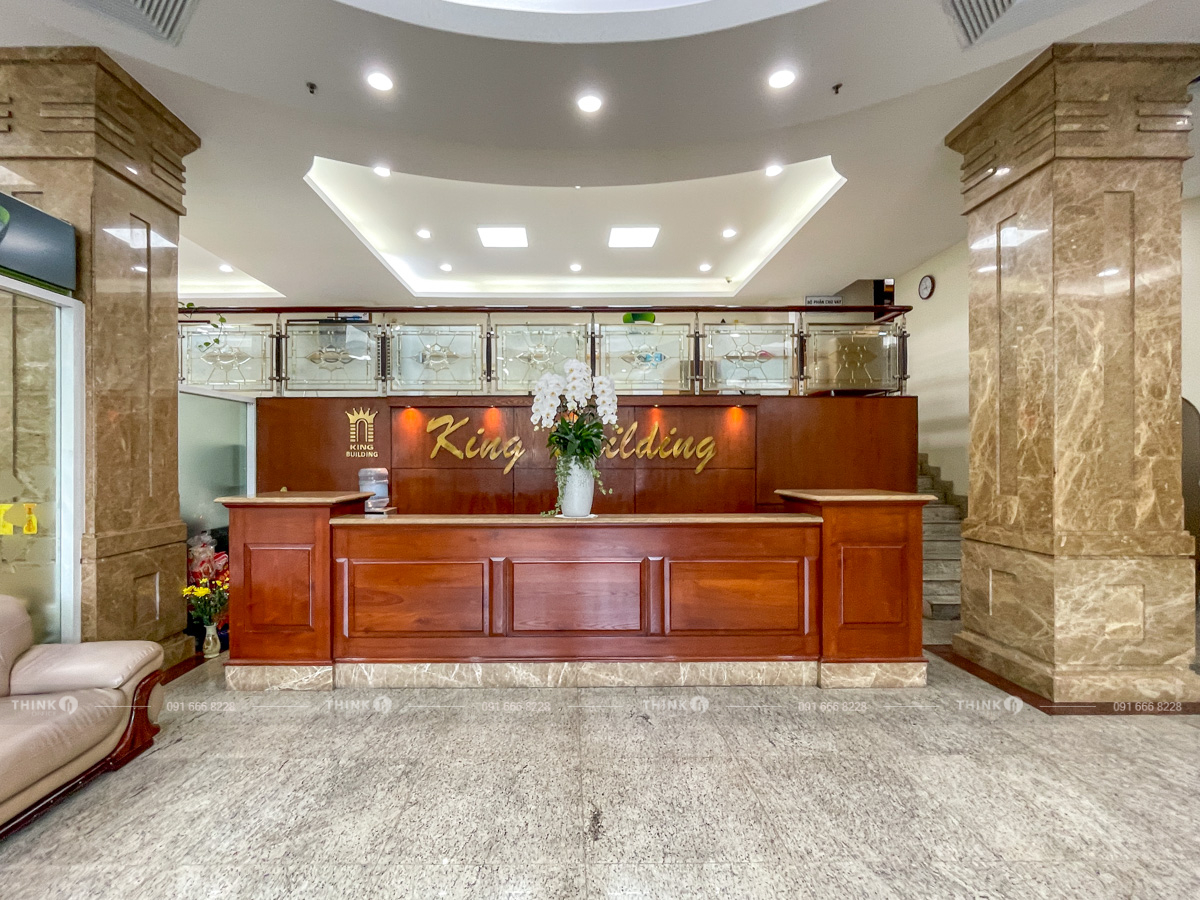 Khu vực sảnh toà nhà King Building Chùa Bộc