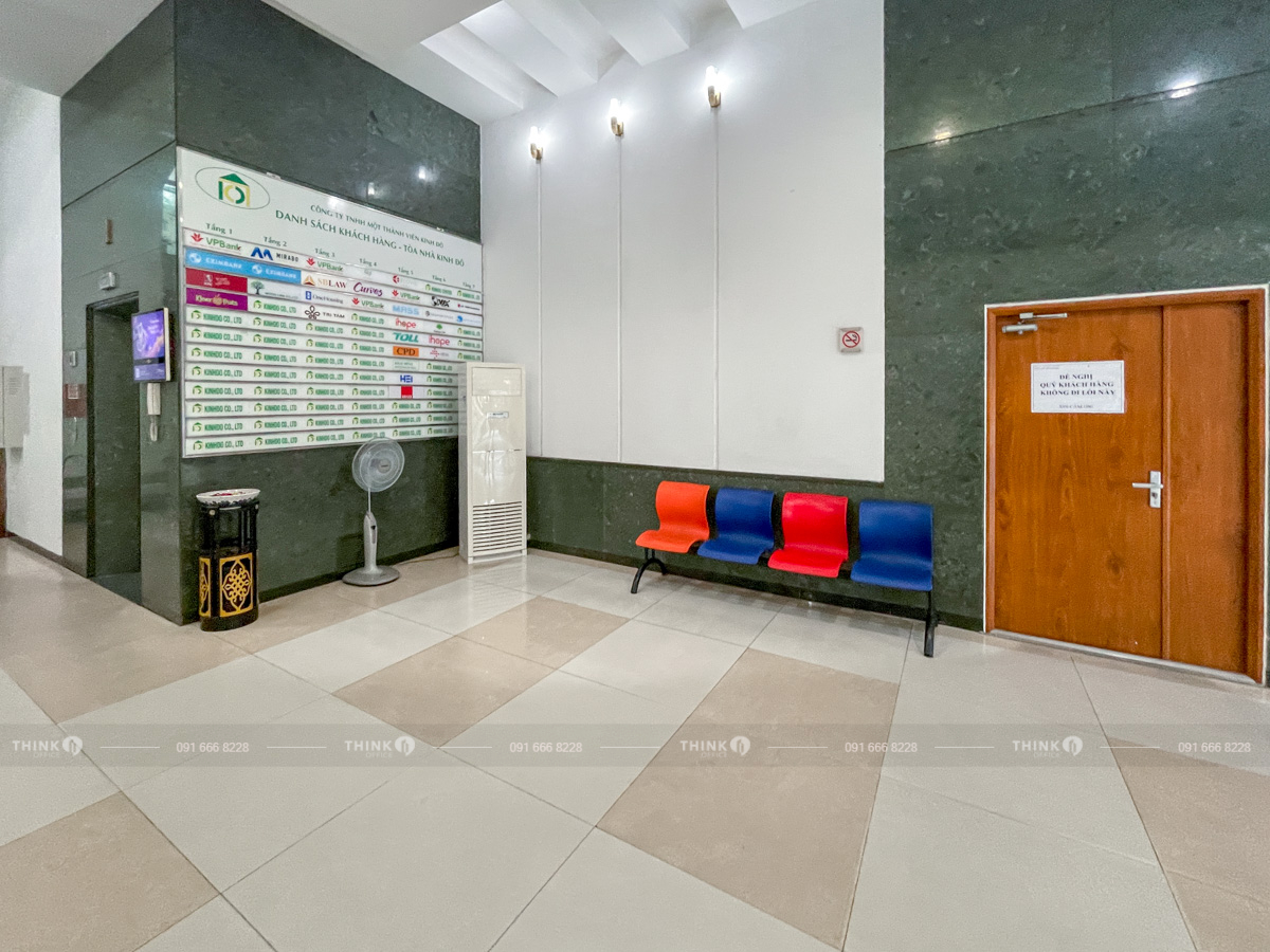 Khu vực sảnh toà nhà Kinh Đô Building