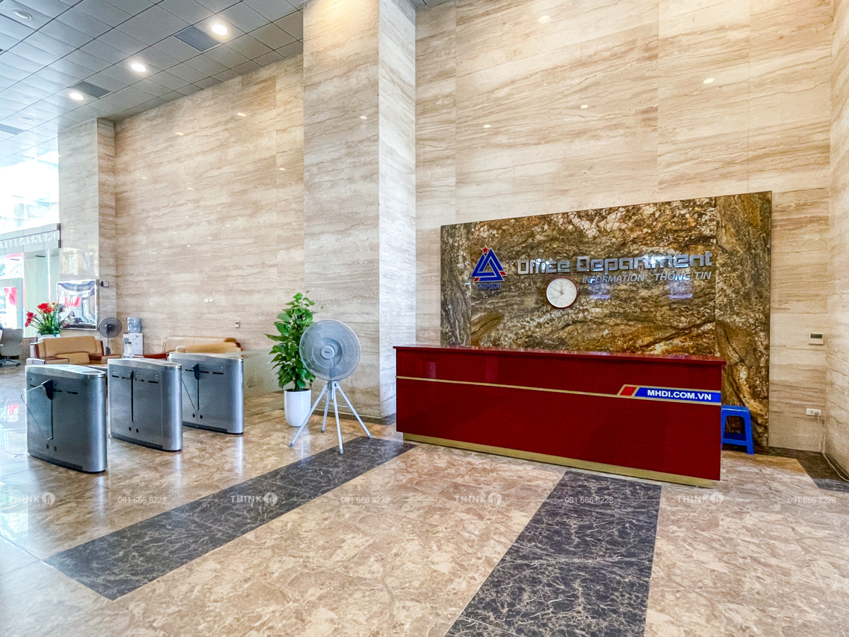 Khu vực sảnh toà nhà MD Complex