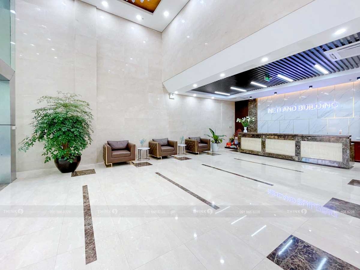 Khu vực sảnh toà nhà Netland Building