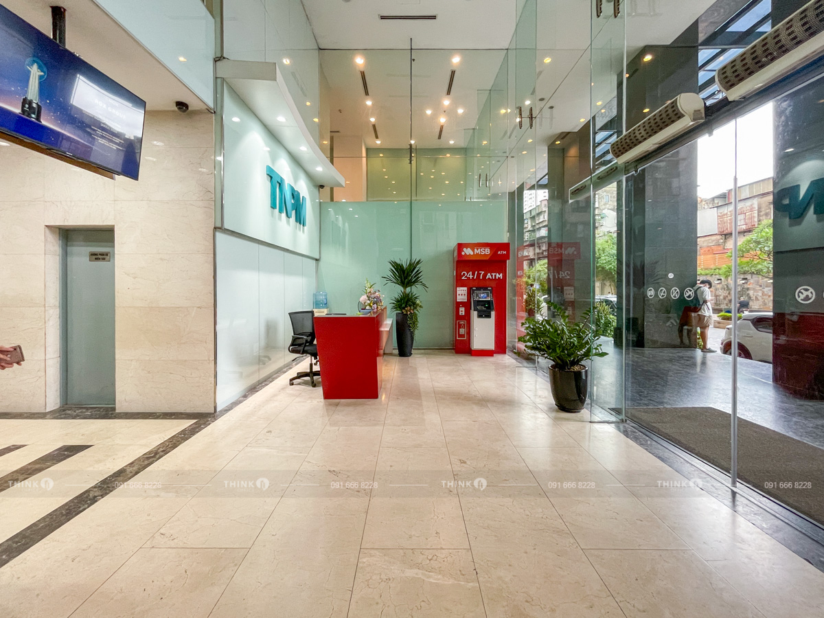 Khu vực sảnh toà nhà Rox Tower Sky City Láng Hạ