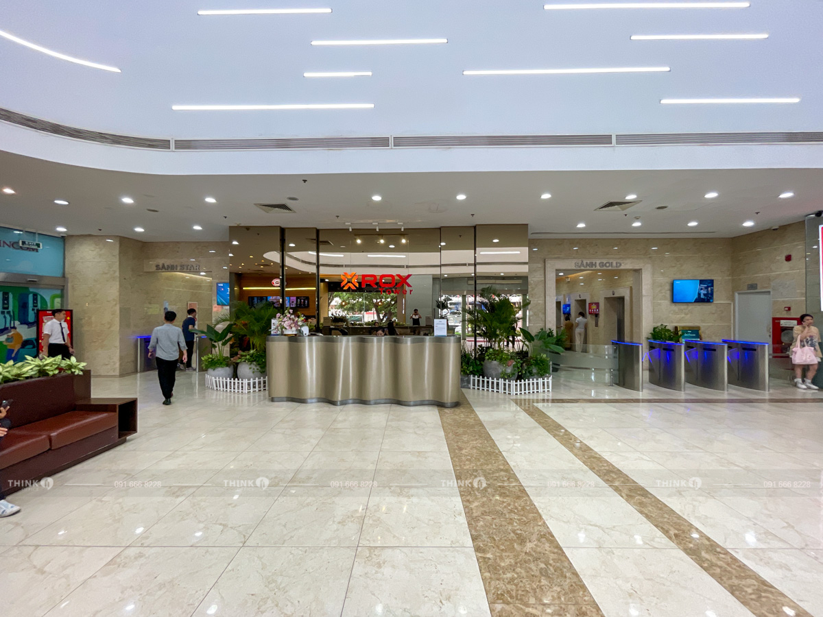 Khu vực sảnh toà nhà Rox Tower