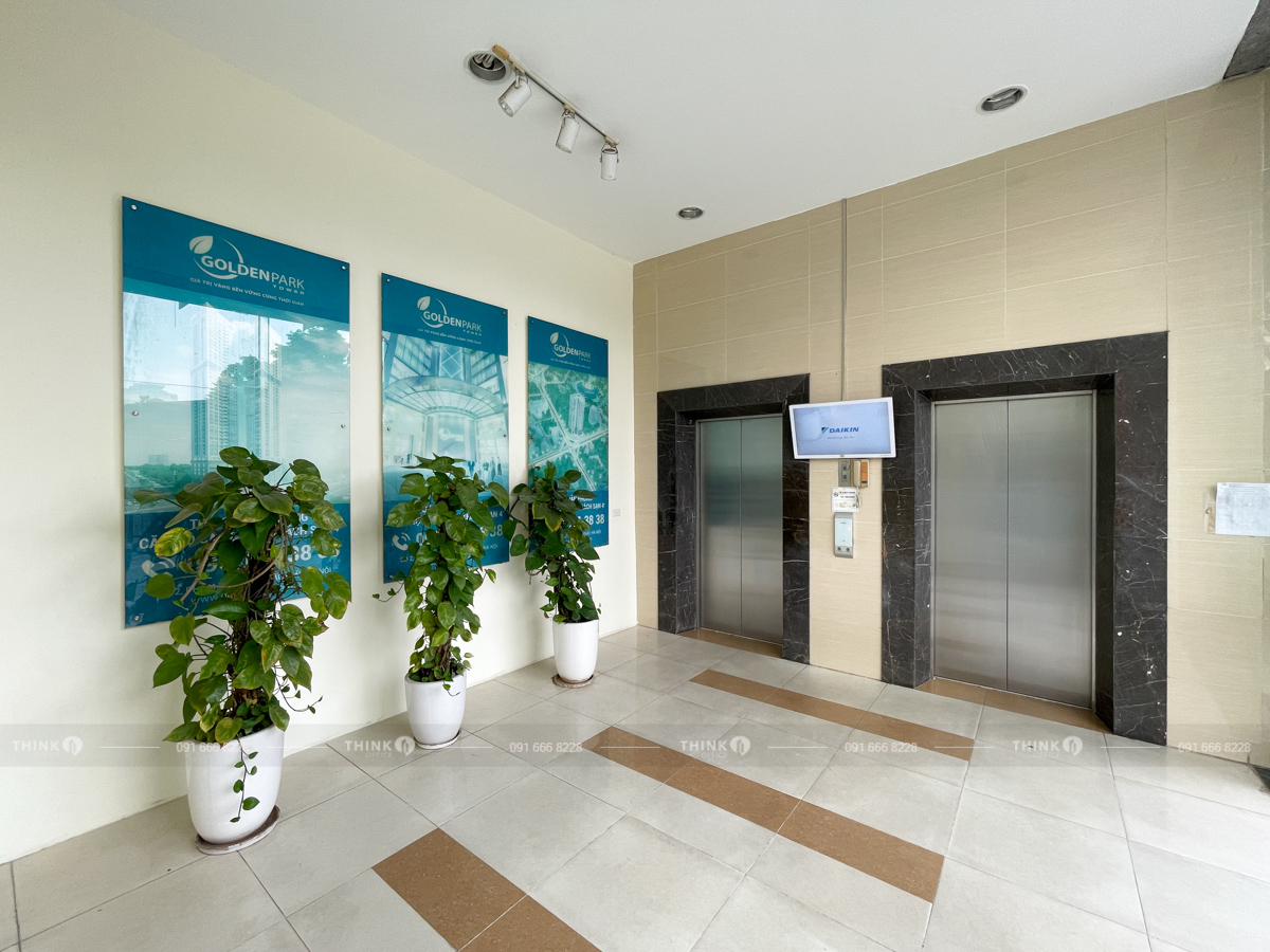 Khu vực sảnh văn phòng Green Park Tower Dương Đình Nghệ