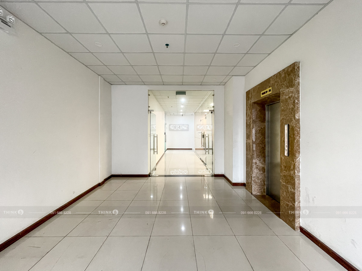 Khu vực sảnh văn phòng toà nhà Times Tower