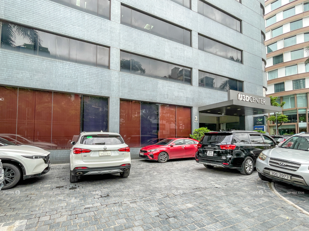 Khuôn viên toà nhà 3D Creative Center Duy Tân