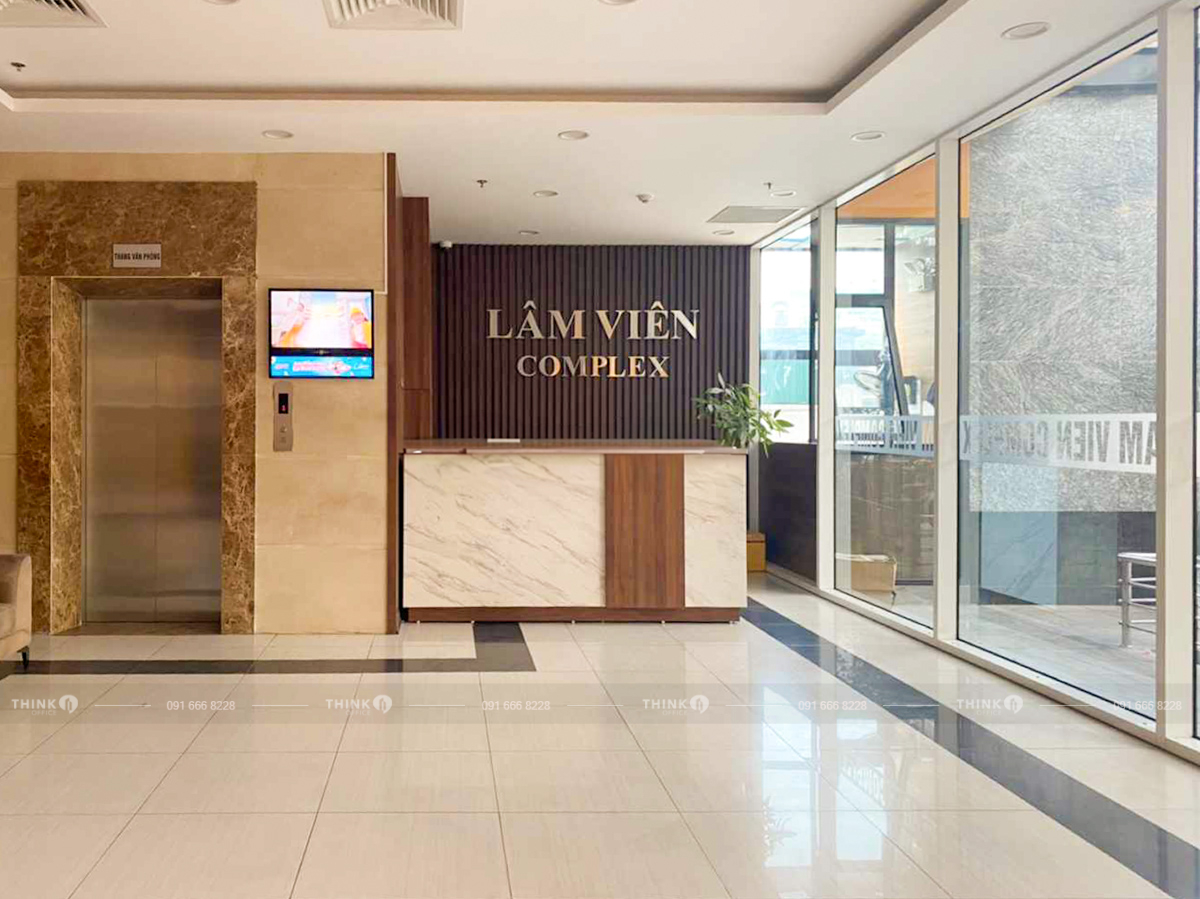 Lễ tân toà nhà AZ Lâm Viên Complex