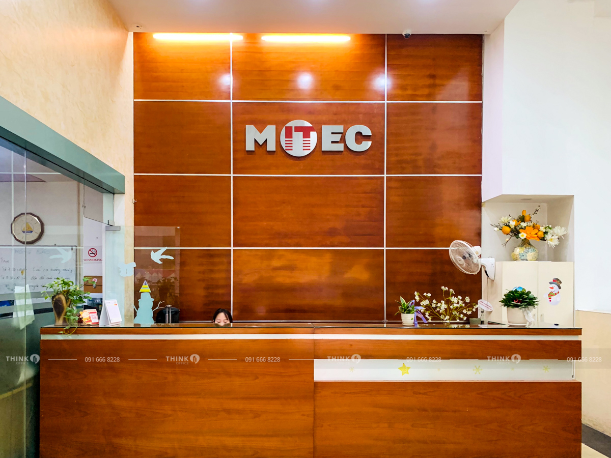 Lễ tân toà nhà Mitec Tower Dương Đình Nghệ