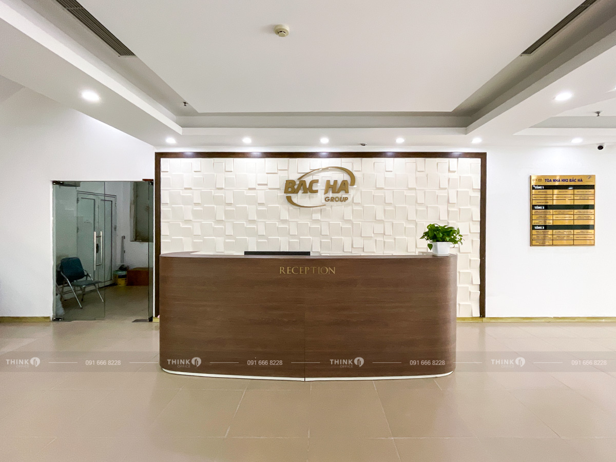 Lễ tân văn phòng toà nhà HH2 Bắc Hà