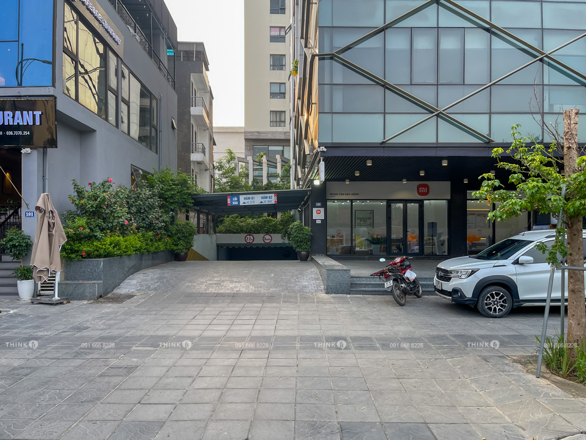 Lỗi vào hầm để xe toà nhà VNCC Building
