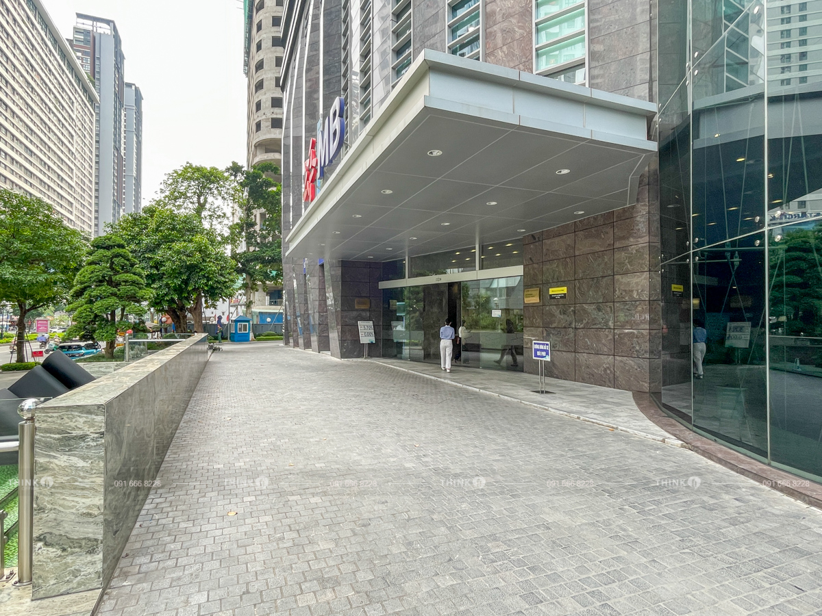 Lối vào sảnh đón khách MB Grand Tower Lê Văn Lương