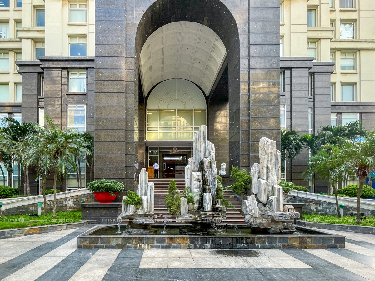 Lối vào sảnh toà nhà Sudico Tower